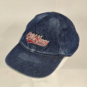 VTG OLD NAVY Toddler Boys Cap Jeans Baseball  Hat Child - Size -4T-5T